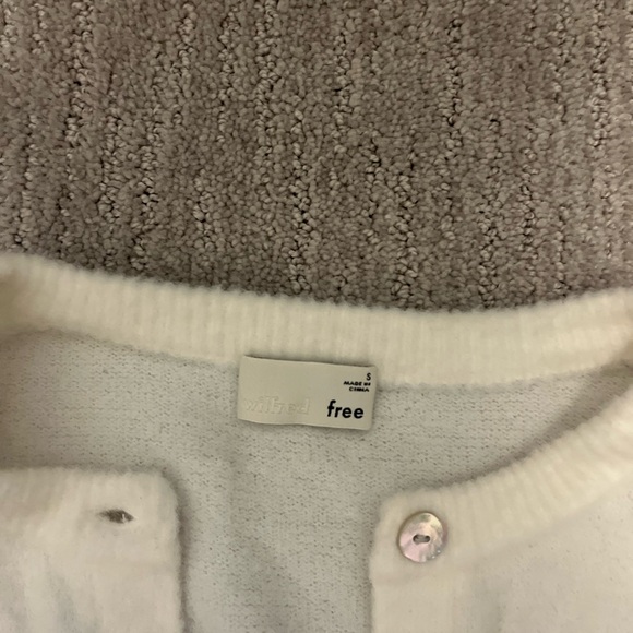 Wilfred White Button-Up Cardigan - Picture 2 of 2